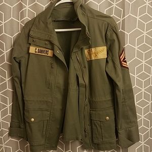 Captain Marvel Military Jacket